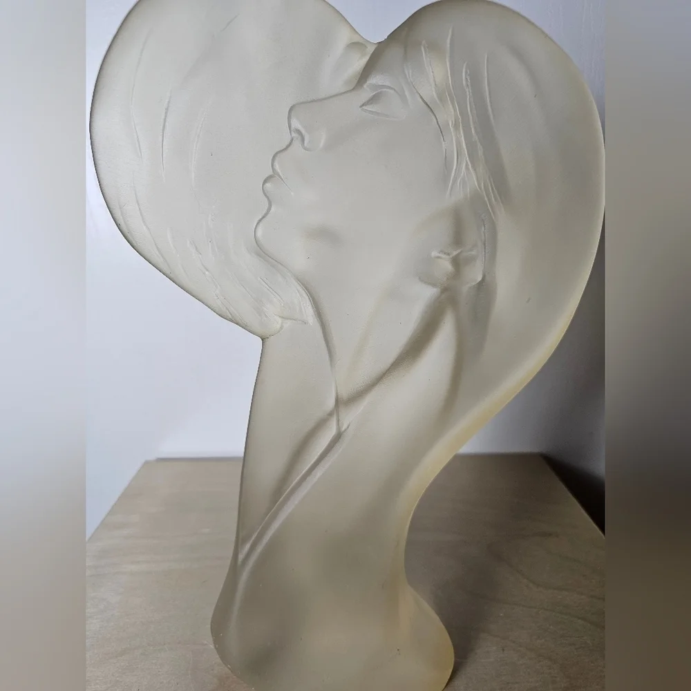 Vintage Lovers Lucite Sculpture By Mirage LTD Bohemia NY 1960s